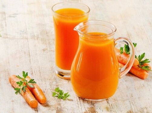 suco de cenoura