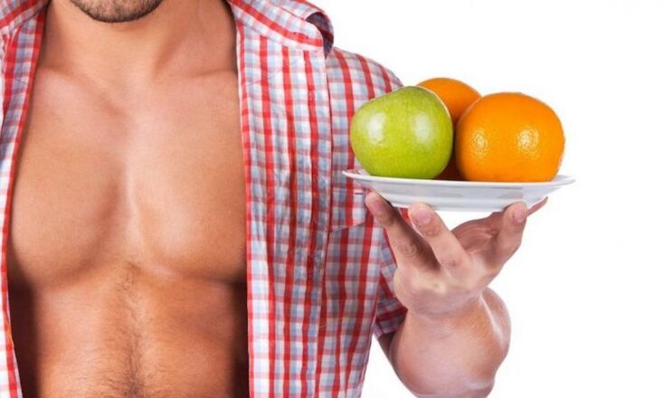 vitaminas em frutas para potência masculina